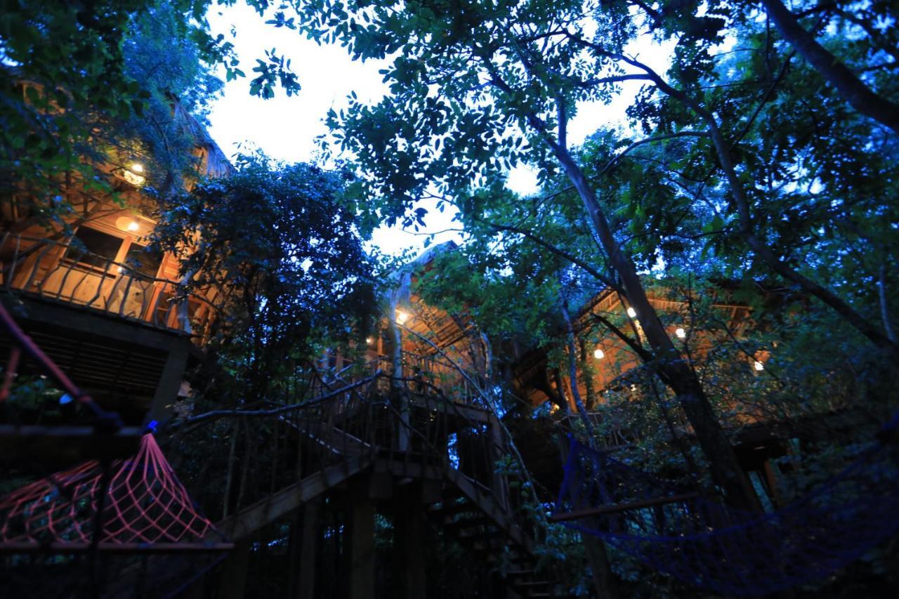 Habarana Tree House Mutu Village Exterior photo